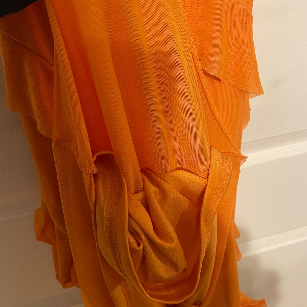 Never Worn Ruffled Maxi Slip Dress - Picture 3 of 7